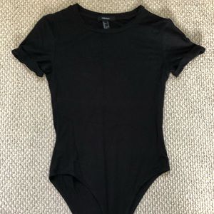 Black T bodysuit